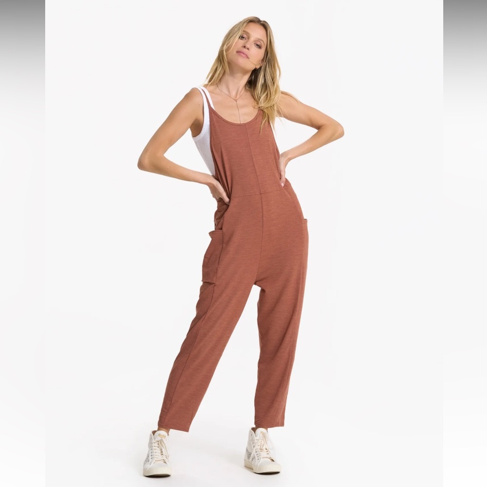 Vuori Breezy Jumpsuit - Copper Heather